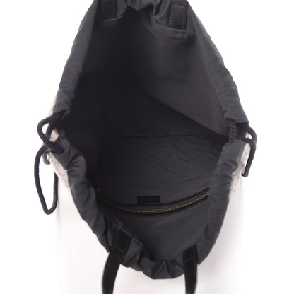 Gucci GG Supreme Monogram Angry Cat Drawstring Backpack 5 of 10
