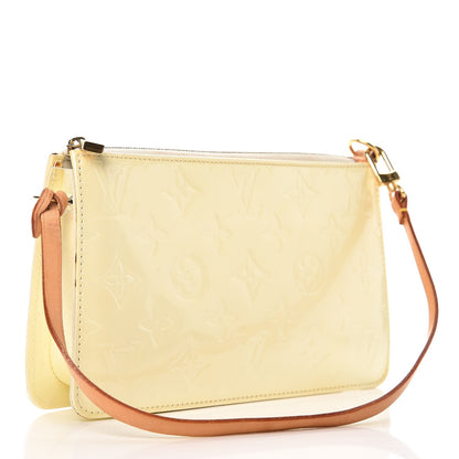 Louis Vuitton Vernis Lexington Pochette Beige 3 of 12