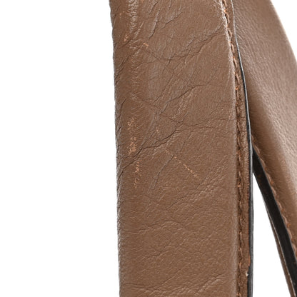 Mulberry Soft Goatskin Agyness Satchel Brown 11 of 11