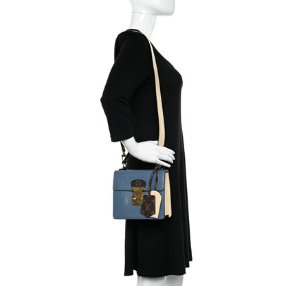 Louis Vuitton Vernis Epi Monogram Spring Street Blue 2 of 10