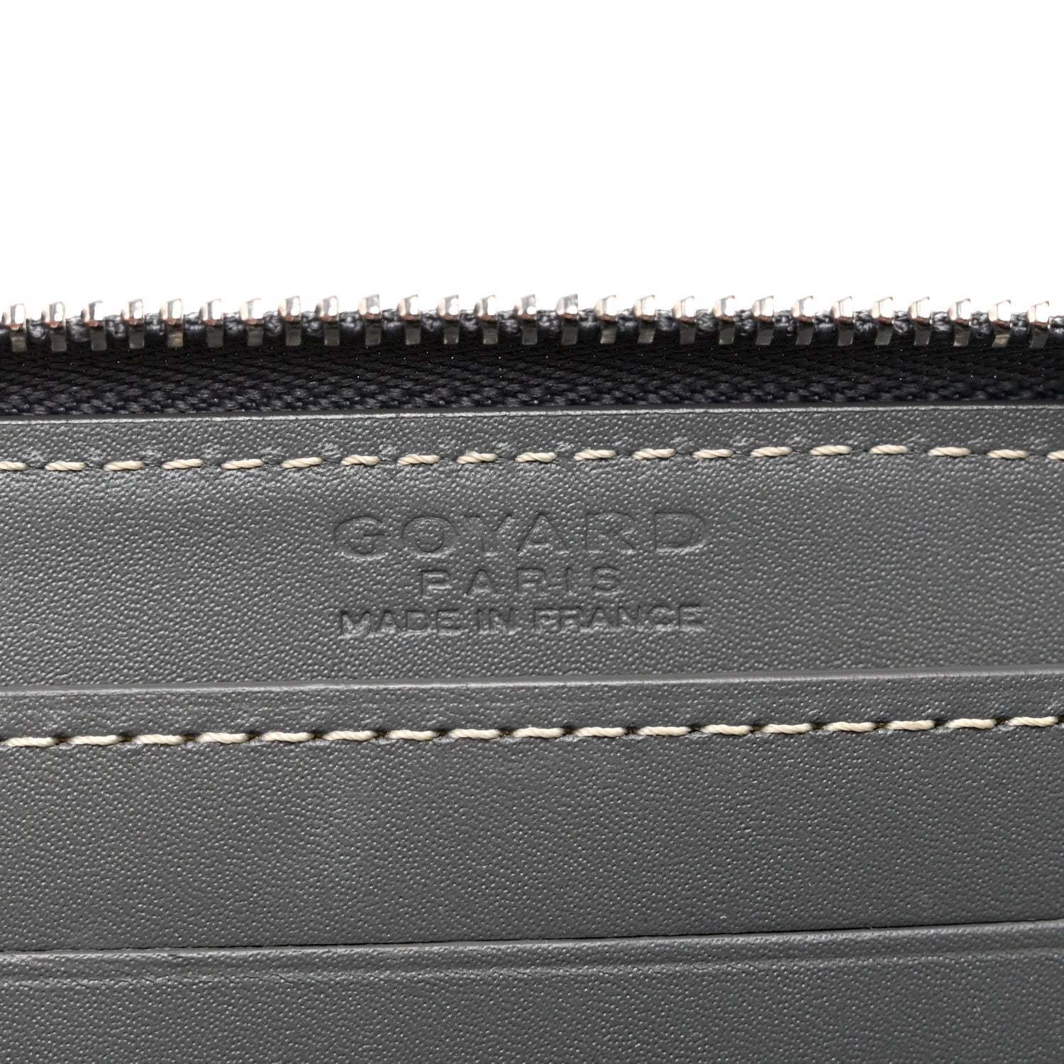 Goyard Goyardine Matignon PM Wallet Grey 6 of 6