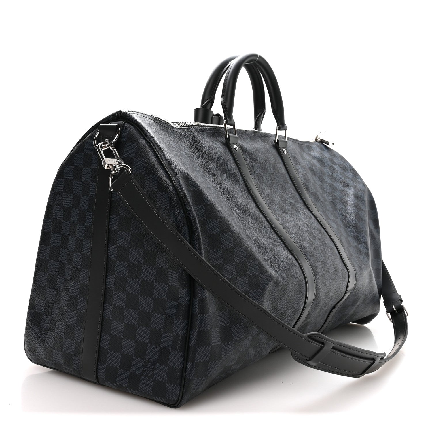 Louis Vuitton Damier Cobalt Keepall Bandouliere 55 2 of 8