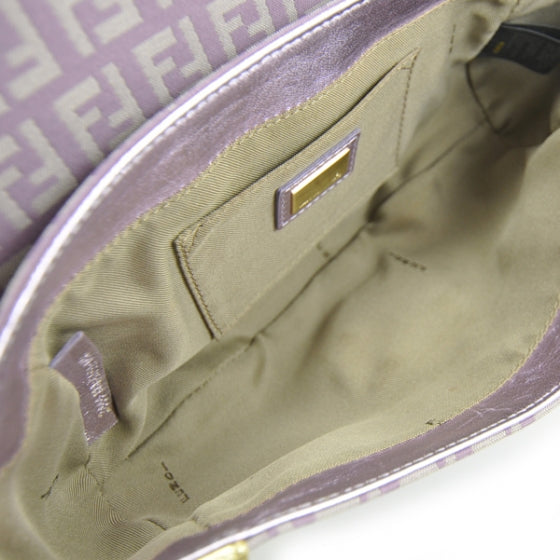Fendi Metallic Calfskin Zucchino Compilation Hobo 6 of 11