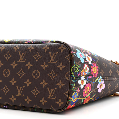 Louis Vuitton LV X TM Monogram Flowers Neverfull MM 10 of 10