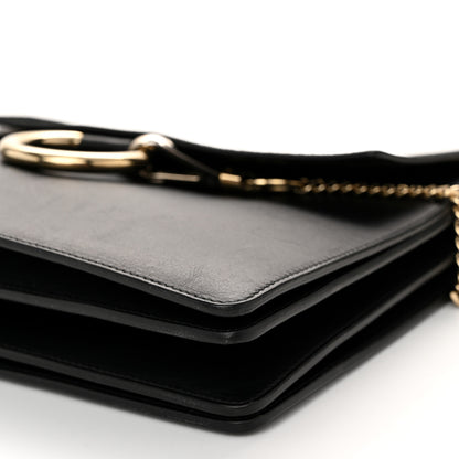 Chloe Suede Calfskin Medium Faye Shoulder Bag Black 10 of 10
