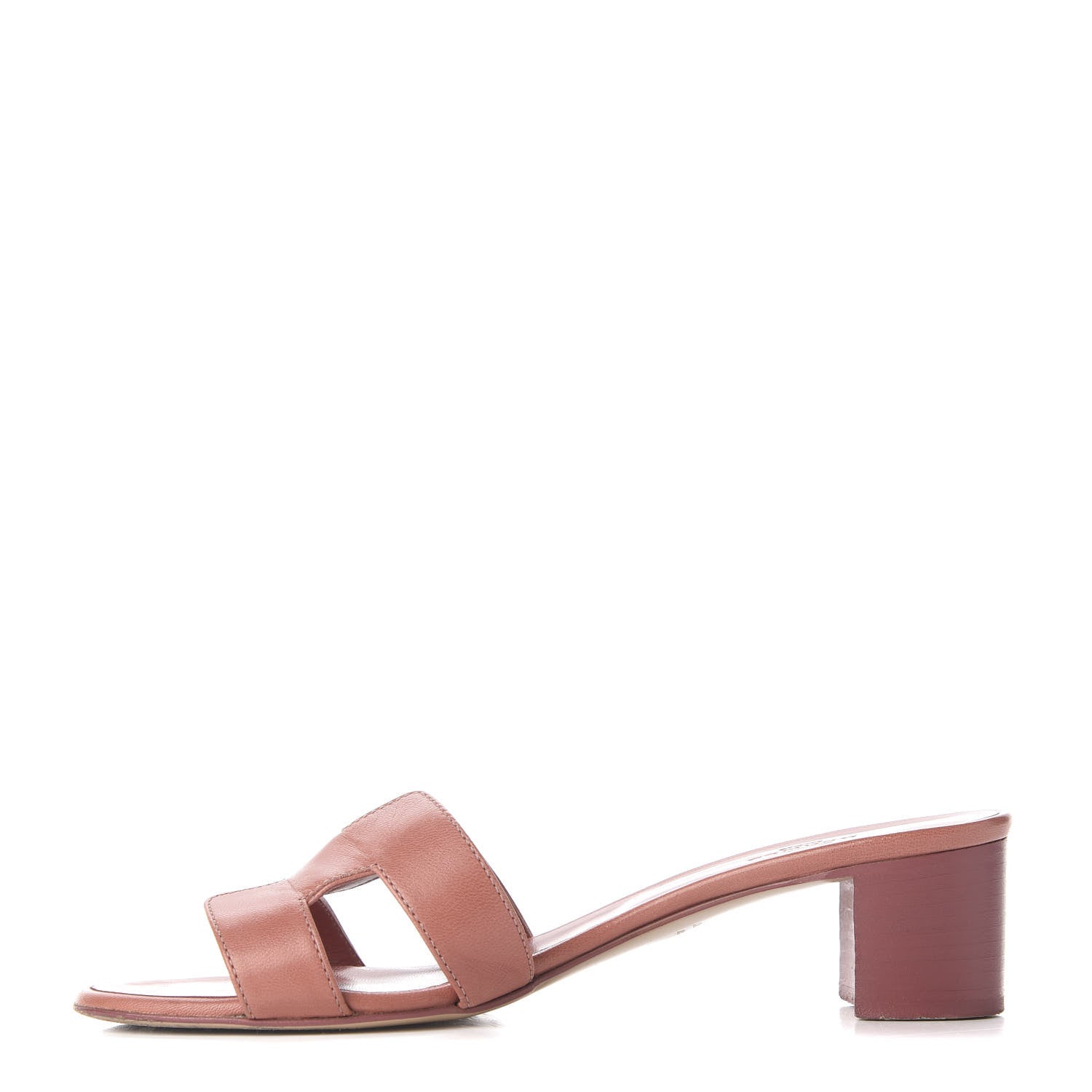 Hermes Nappa Oasis Sandals 38 Rouge Blush 2 of 20