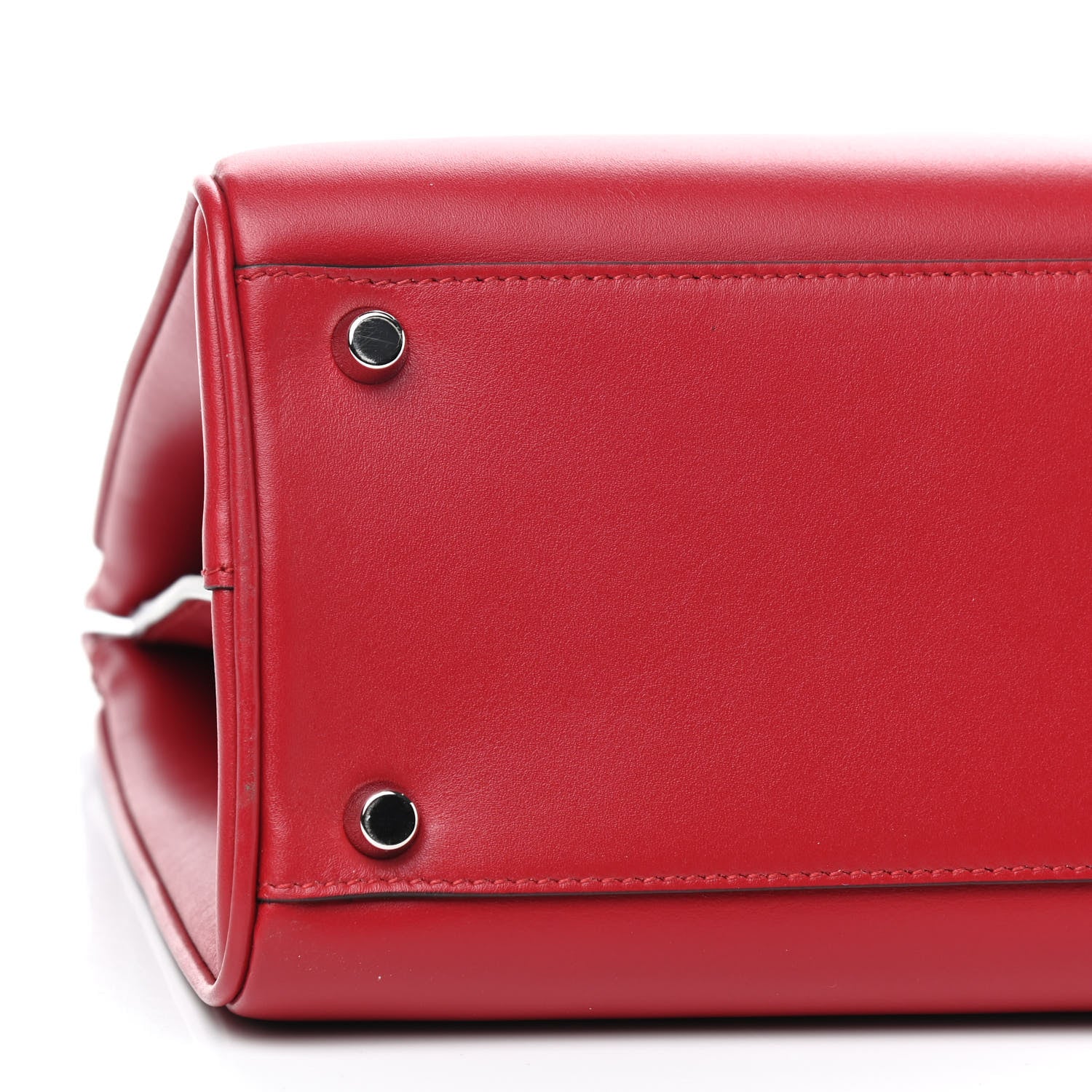 Gucci Shibuya Calfskin Medium Zumi Top Handle Bag Hibiscus Red 5 of 8