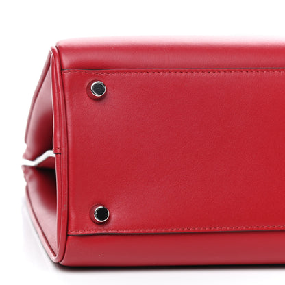 Gucci Shibuya Calfskin Medium Zumi Top Handle Bag Hibiscus Red 5 of 8