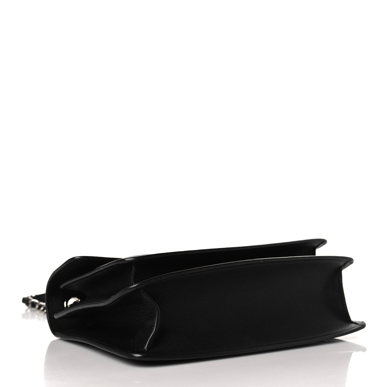 Chanel Caviar Quilted Small CC Box Top Handle Flap Black 4 of 9