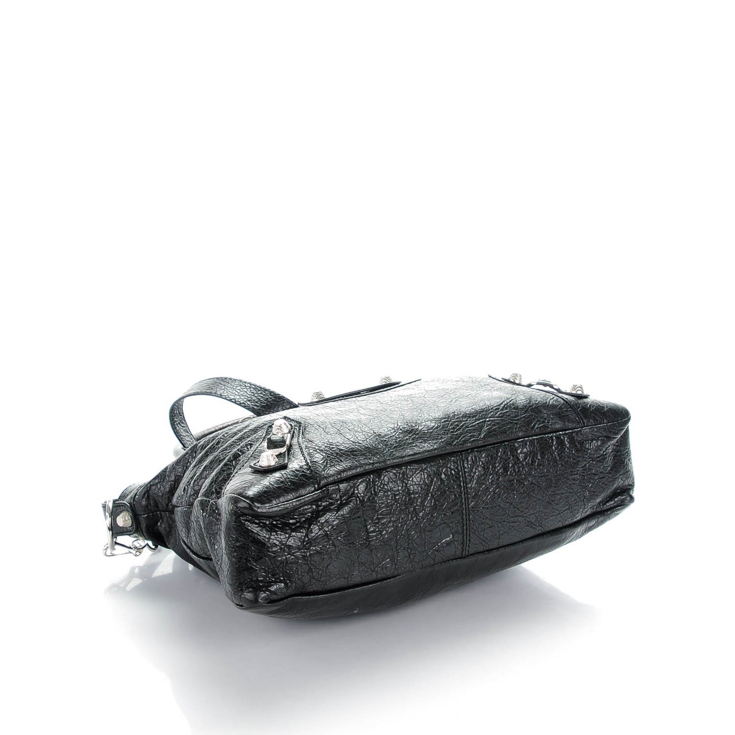 Agneau Giant 12 Silver Hardware Town Black