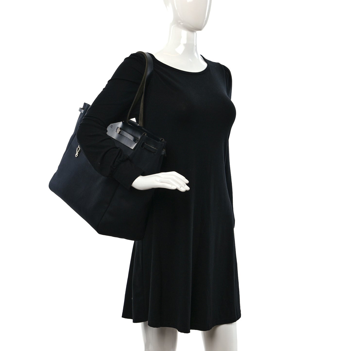 Toile Vache Hunter Herbag Cabas MM Black