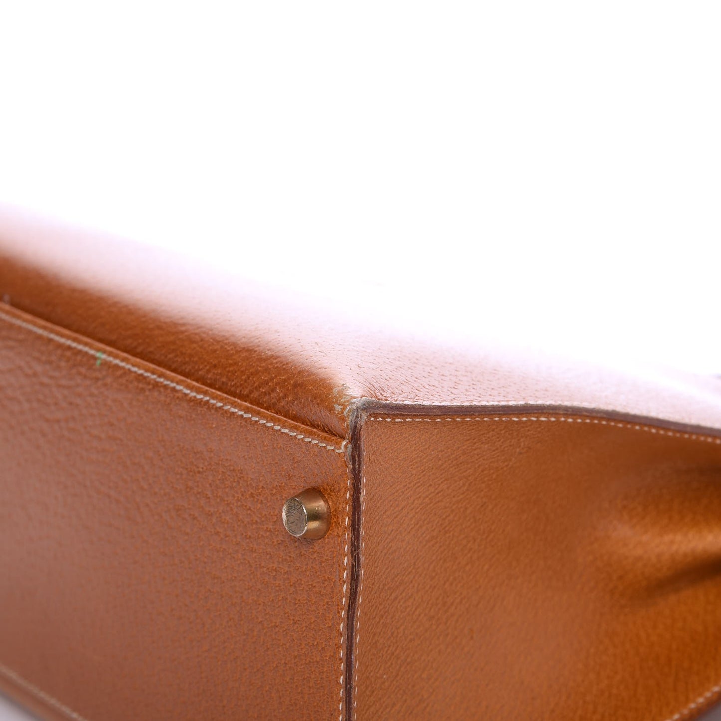 Peau Porc Sellier Kelly 32 Gold