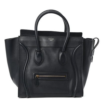 Celine Smooth Calfskin Mini Luggage Navy Blue 1 of 10
