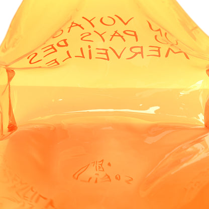 Hermes Vinyl Souvenir De L'Exposition Kelly Orange 5 of 10