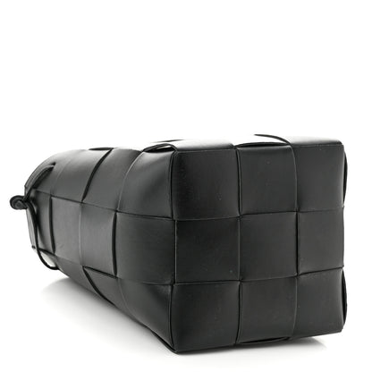 Bottega Veneta Nappa Maxi Intrecciato Cassette Bucket Bag Black 5 of 9
