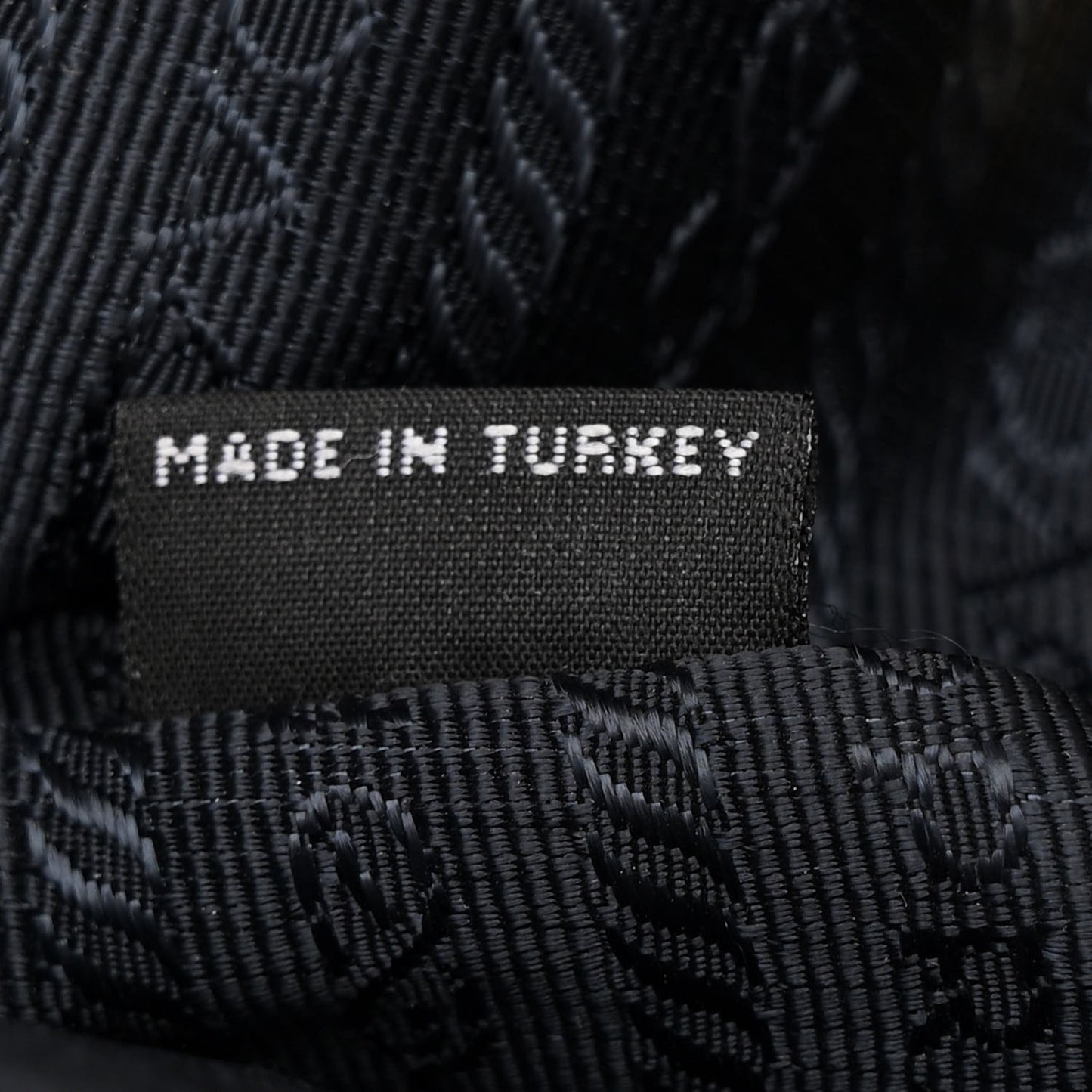 Saffiano Tessuto Nylon Logo Shopping Tote Royal Blue