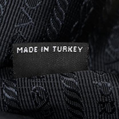 Prada Saffiano Tessuto Nylon Logo Shopping Tote Royal Blue 7 of 16