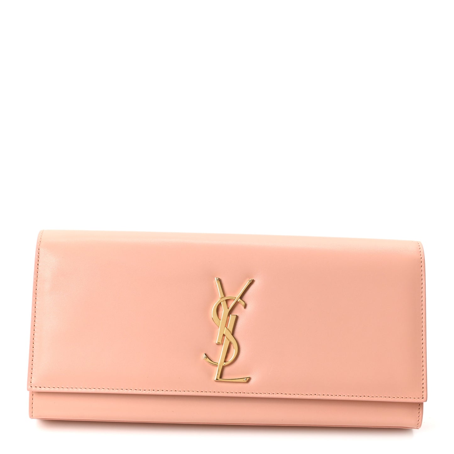 Calfskin Classic Monogram Cassandre Clutch Blush