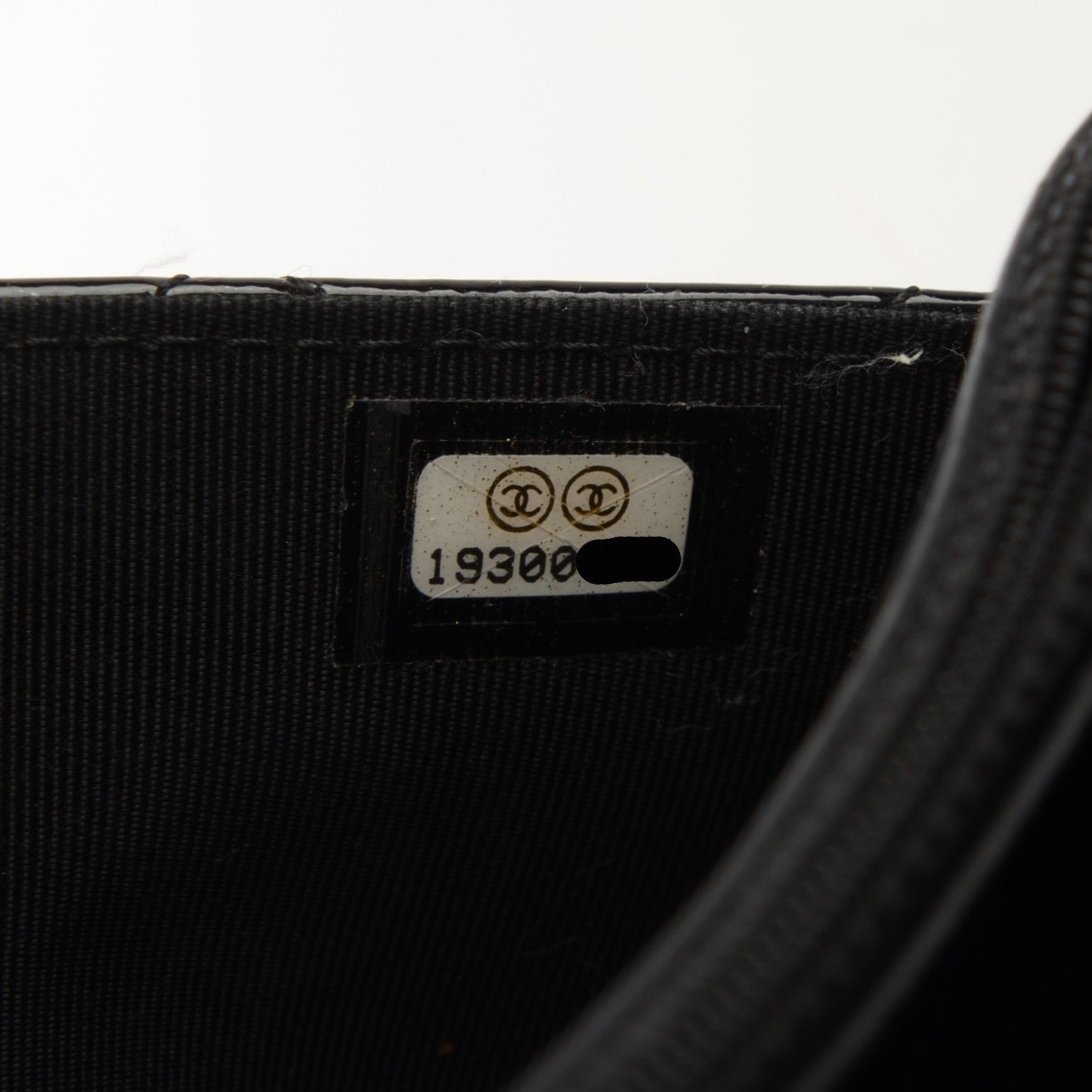 Chanel Patent Quilted Wallet On Chain WOC Black 8 of 9