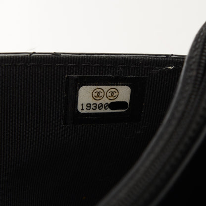 Chanel Patent Quilted Wallet On Chain WOC Black 8 of 9