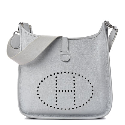 Hermes Taurillon Clemence Evelyne GM Bleu Arctic 1 of 23