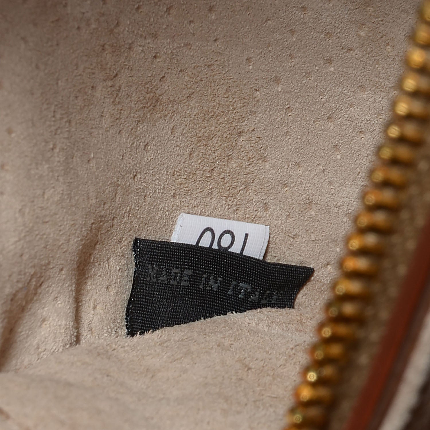 Prada Canvas Canapa Righe Striped Shoulder Bag Tobacco 9 of 10