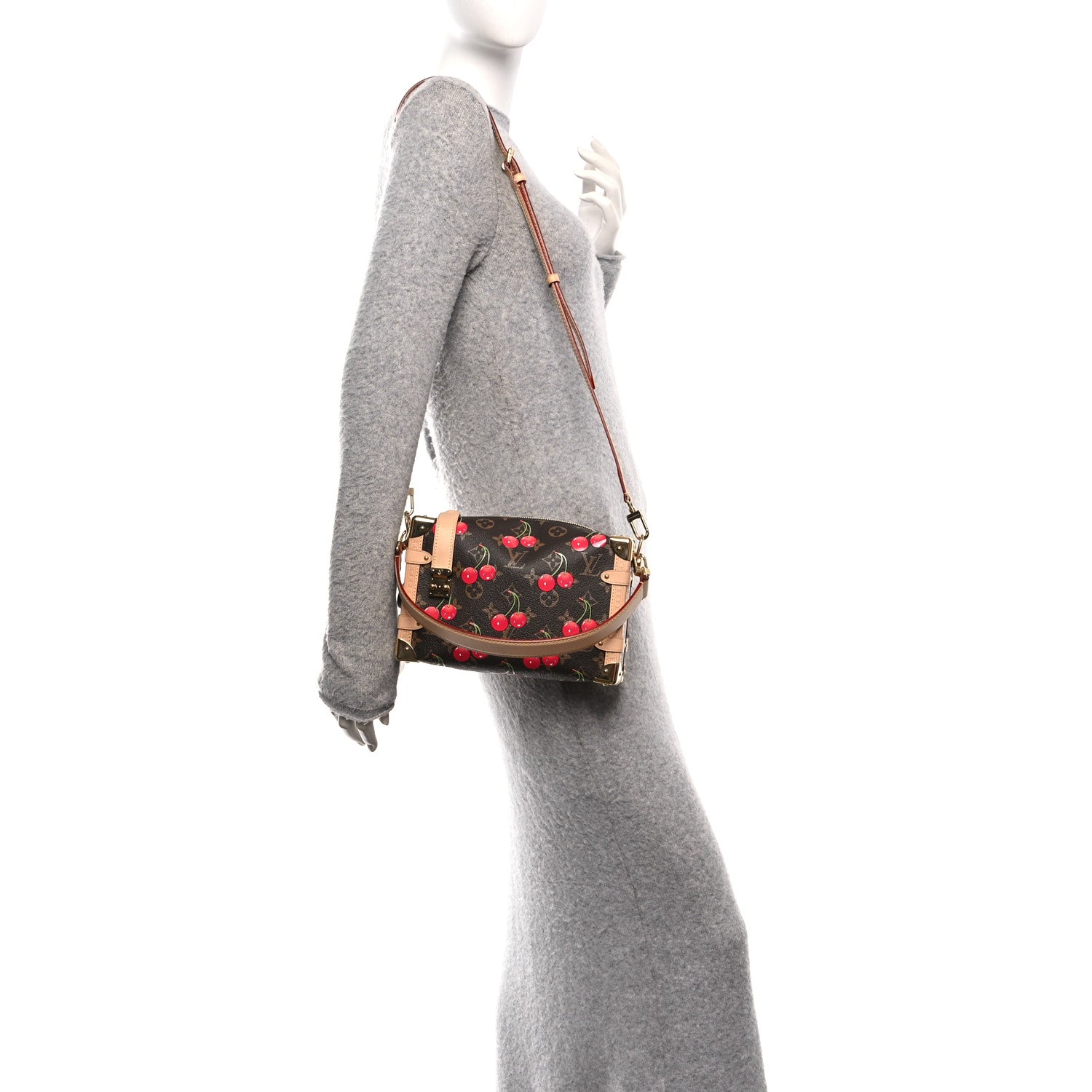 Louis Vuitton LV X TM Monogram Cerises Side Trunk MM 3 of 17