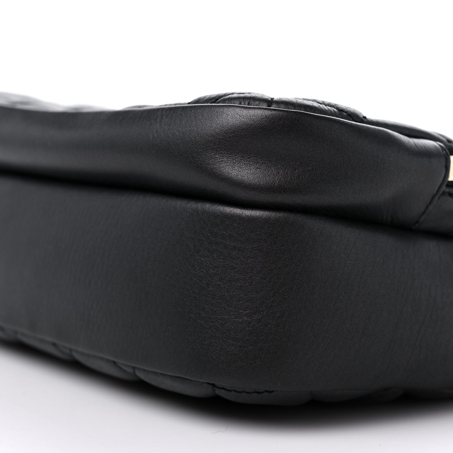 Chanel Calfskin Quilted Day Trips Camera Case Black 10 of 11