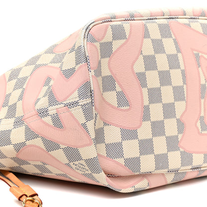Louis Vuitton Damier Azur Tahitienne Neverfull MM 9 of 22