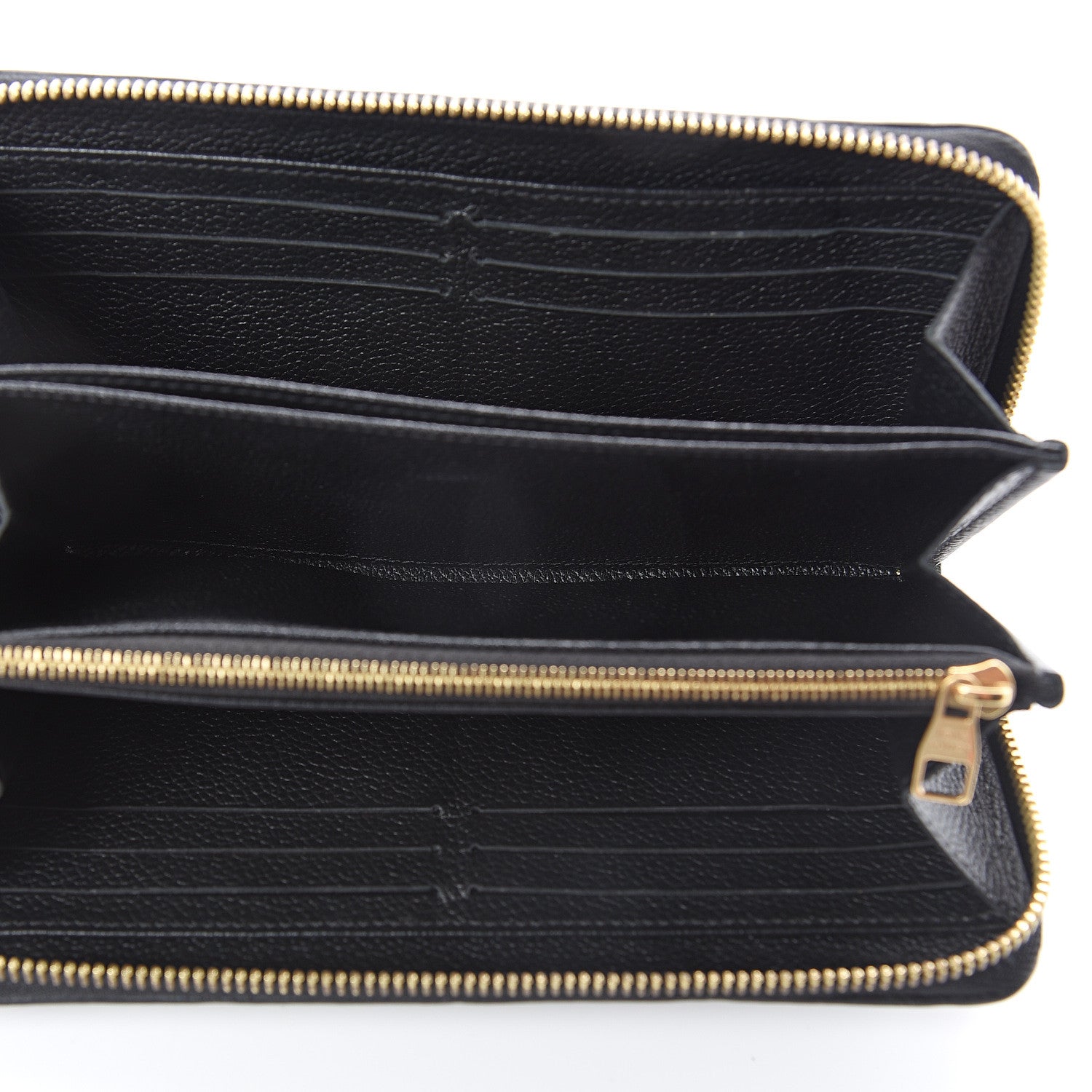 Louis Vuitton Empreinte Zippy Wallet Black 4 of 5