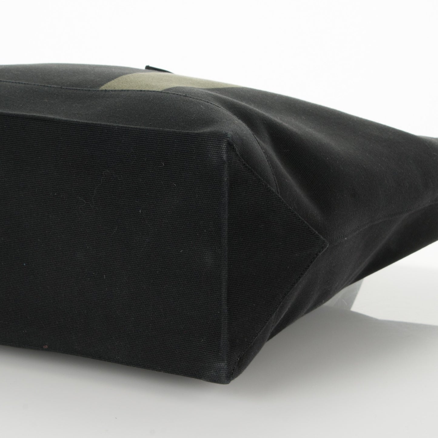 Canvas Beach Shopping East West Tote Black