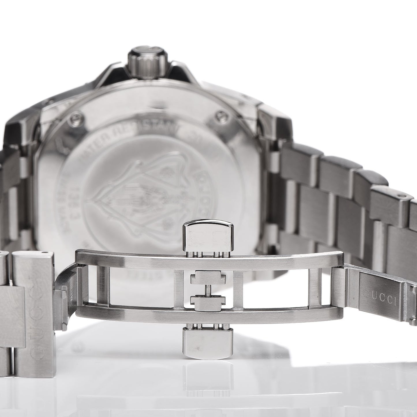 Stainless Steel 40mm Dive Quartz Watch Black