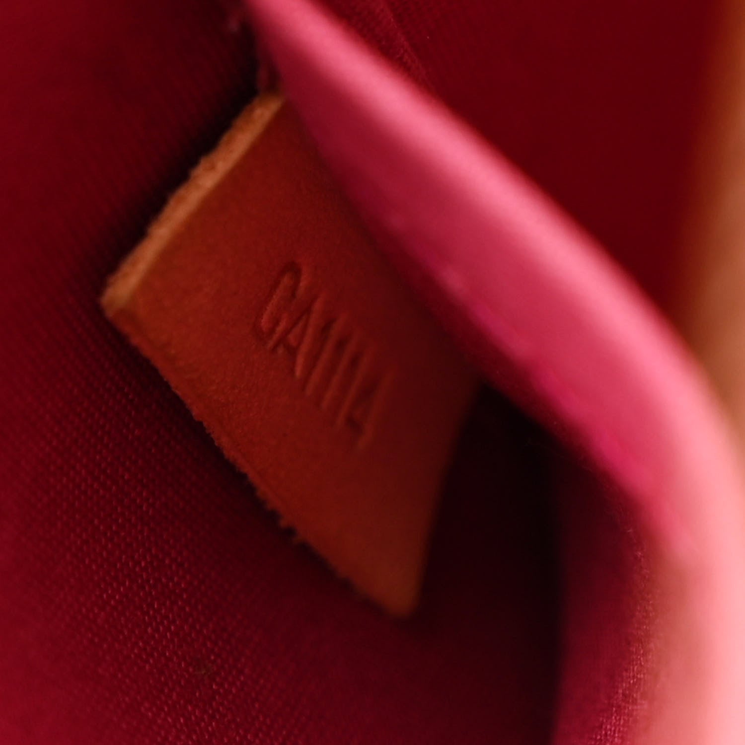 Louis Vuitton Vernis Alma BB Rose Indien 7 of 11