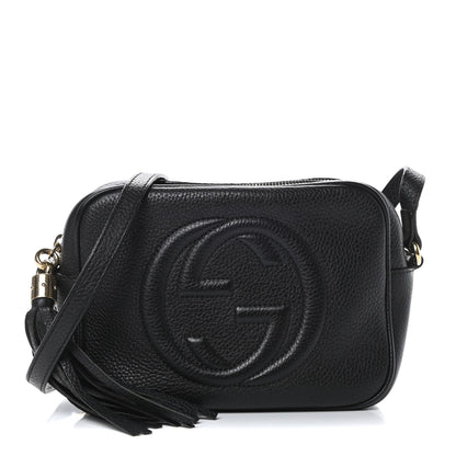 Gucci Pebbled Calfskin Small Soho Disco Bag Black 1 of 15