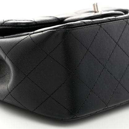 Chanel Lambskin Quilted Mini Square Flap Black 9 of 11