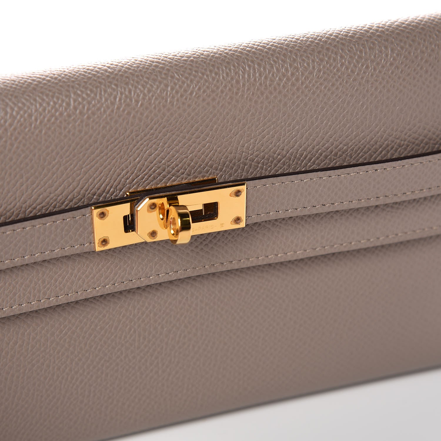 Hermes Epsom Kelly Longue Wallet Gris Asphalte 7 of 9