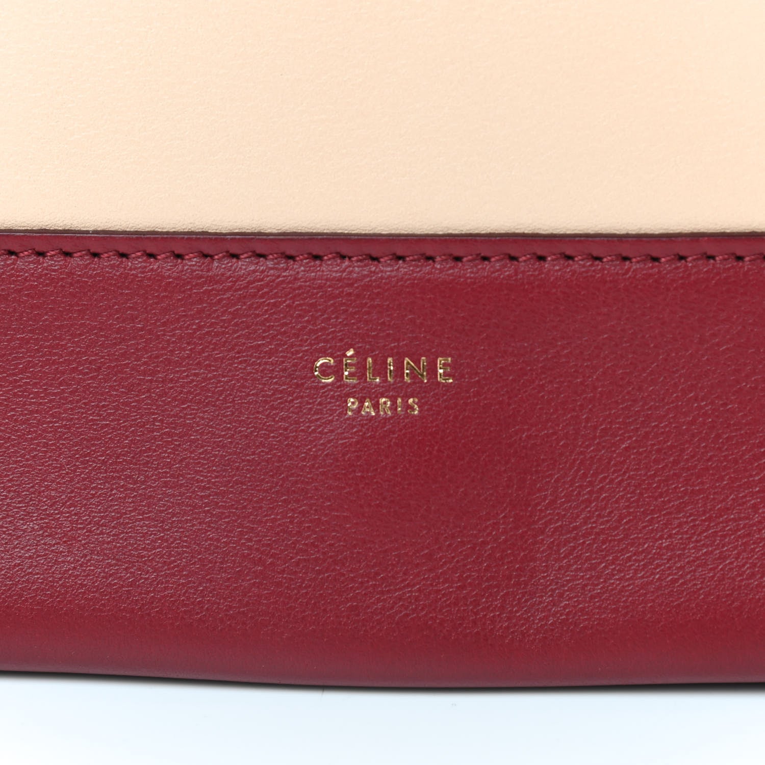 Celine Shiny Smooth Calfskin Medium Frame Shoulder Bag Ruby Nude 8 of 11