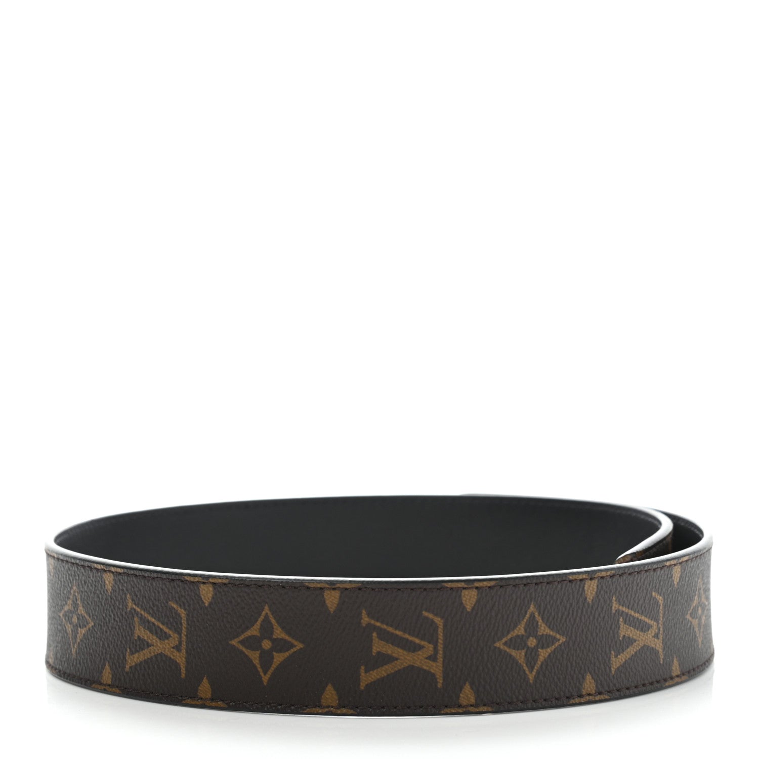 Louis Vuitton Monogram Bandouliere Shoulder Strap Black 2 of 5