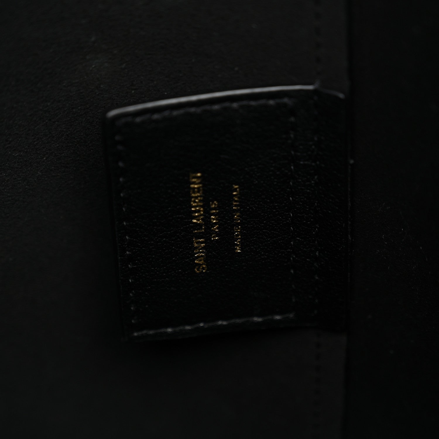 Saint Laurent Calfskin Large Shopping Tote Black 8 of 12