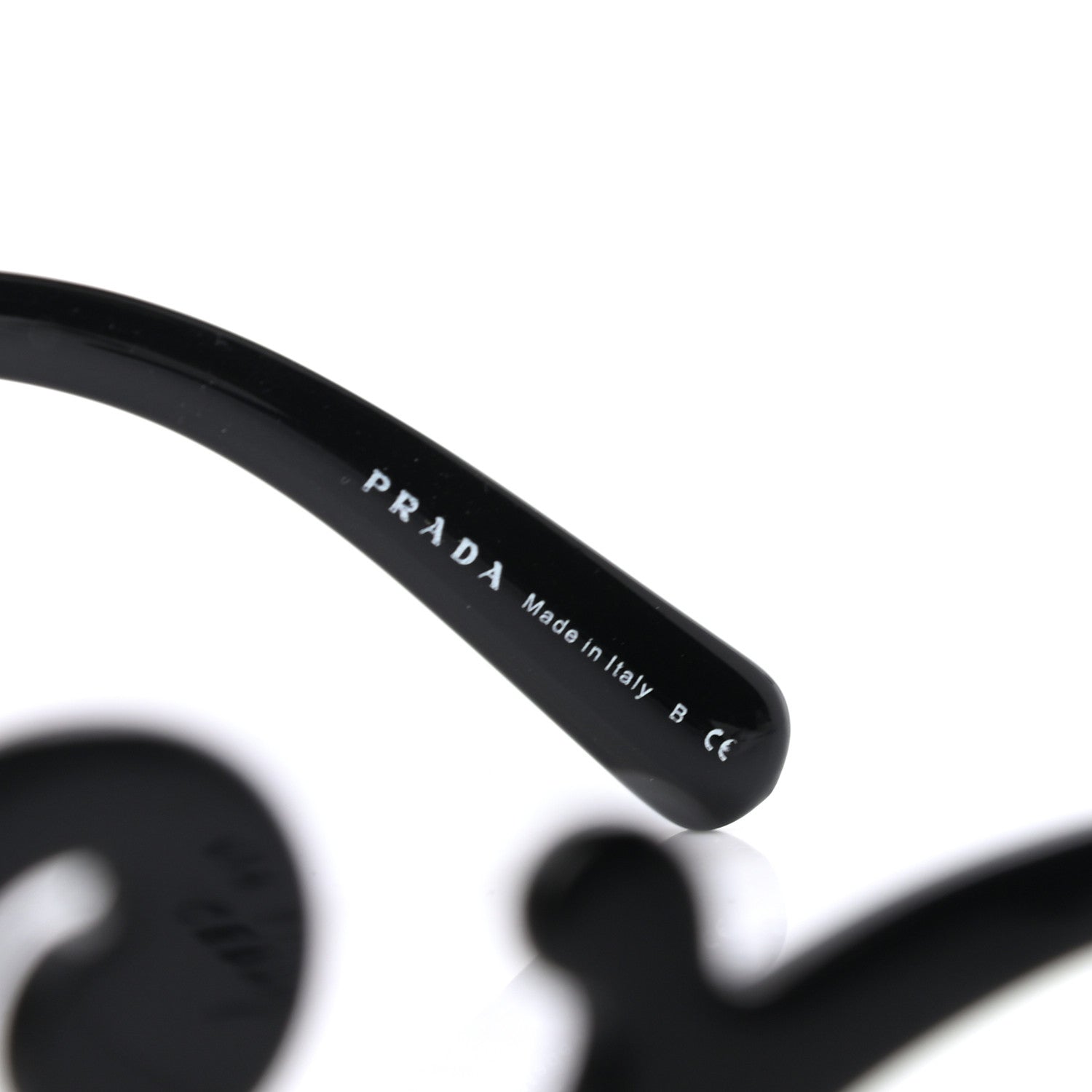 Prada Baroque Sunglasses SPR 13S Black 5 of 7