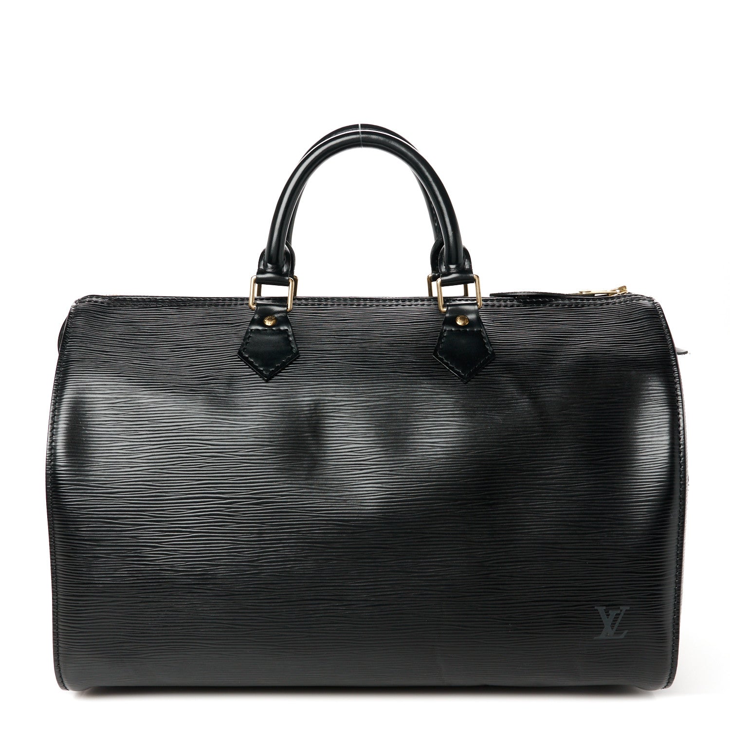 Louis Vuitton Epi Speedy 35 Black 1 of 12