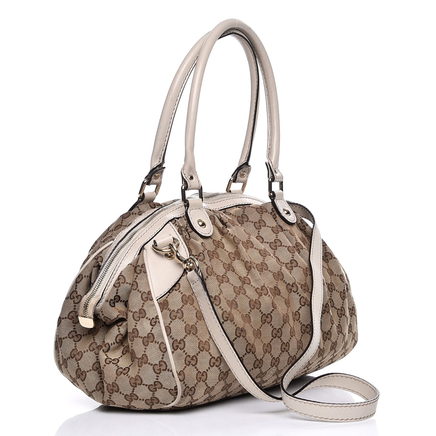 Monogram Medium Sukey Boston Off White