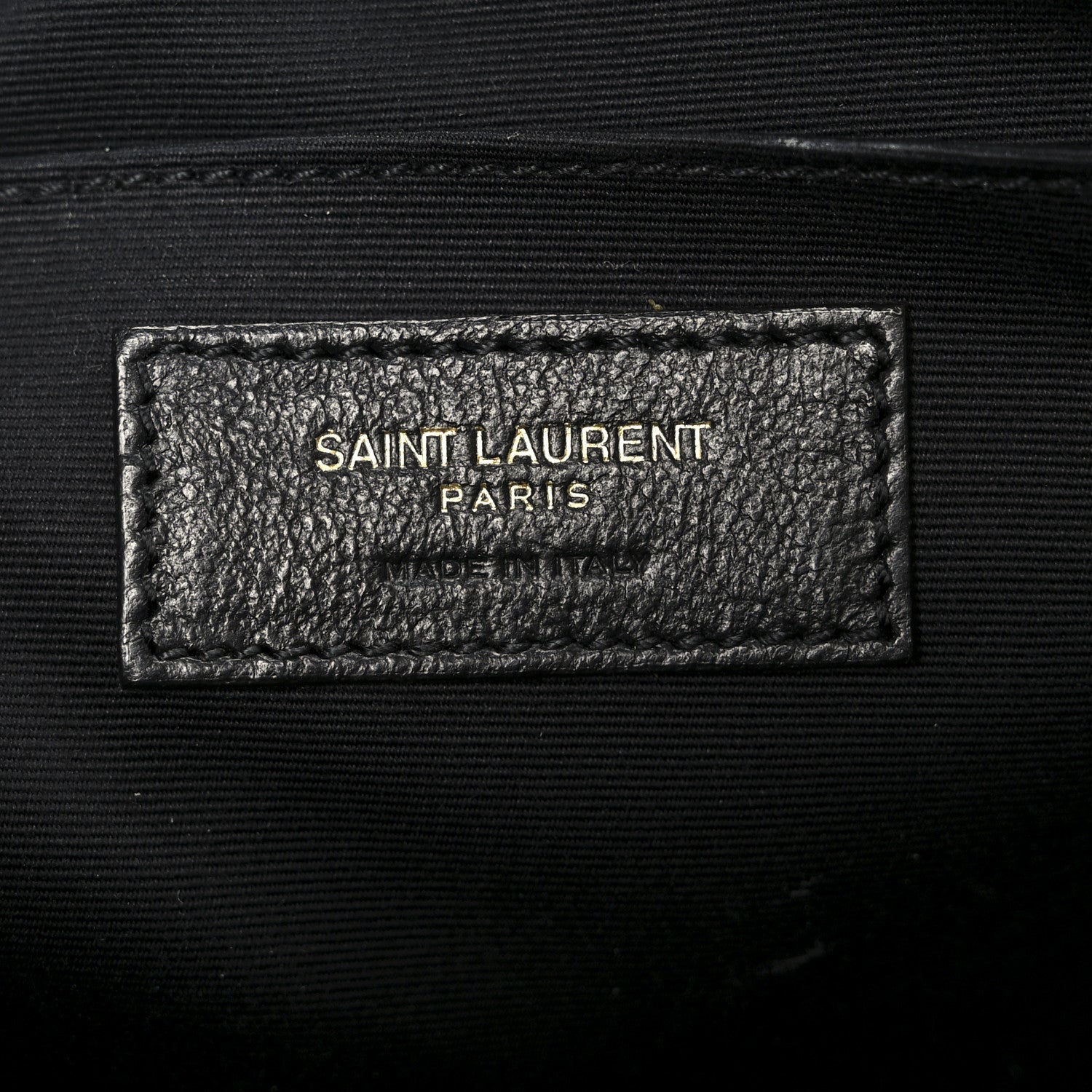 Saint Laurent Calfskin Matelasse Monogram Lou Camera Bag Deep Marine 6 of 10