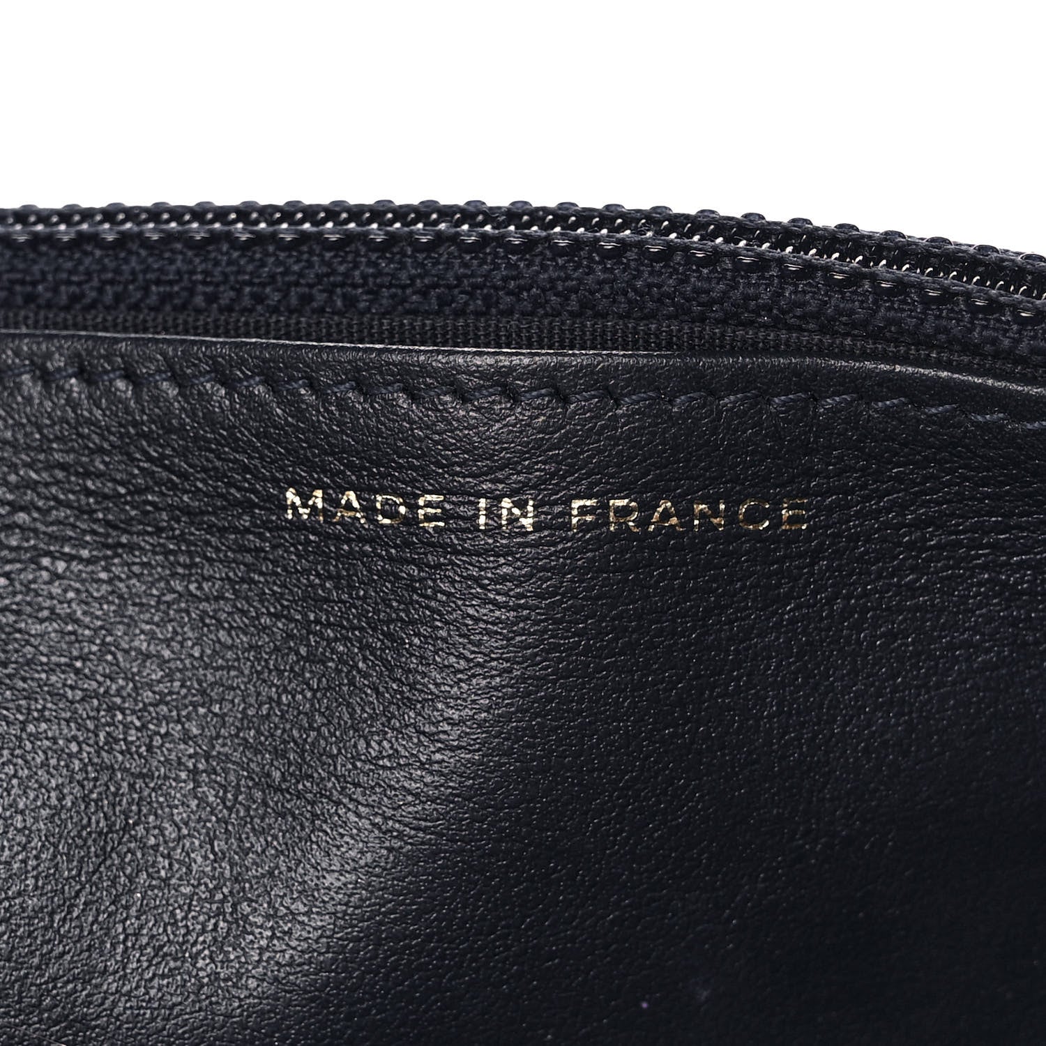Chanel Caviar Quilted Boy Wallet On Chain WOC Navy 7 of 9