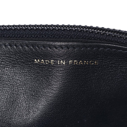 Chanel Caviar Quilted Boy Wallet On Chain WOC Navy 7 of 9