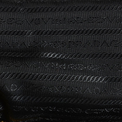 Prada Tessuto Nylon Chevron Catena Bag Nero Black 10 of 10