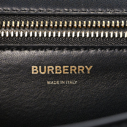 Burberry Grained Calfskin Medium TB Bag Black 6 of 8