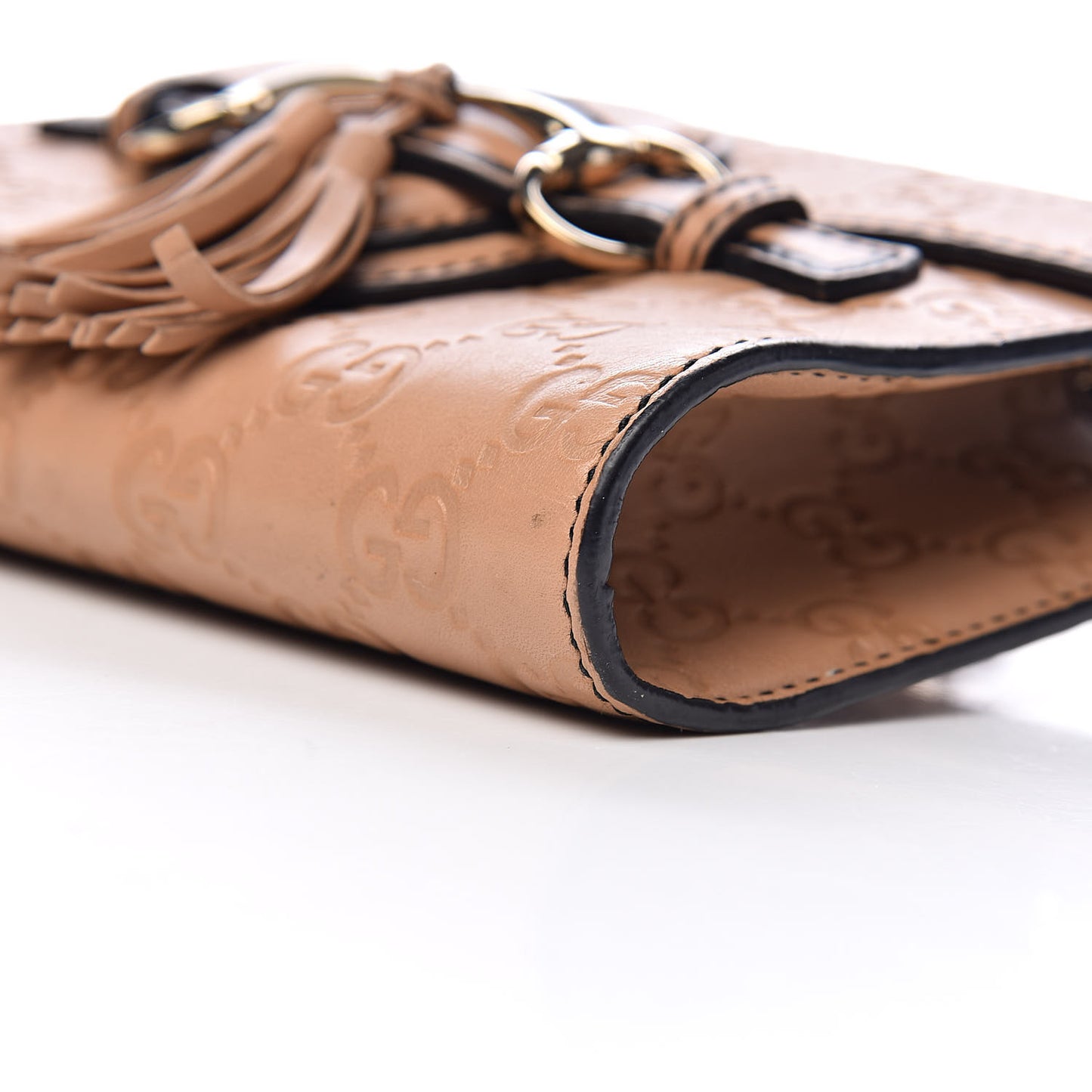 Guccissima Mini Emily Chain Shoulder Bag Camelia