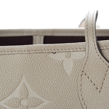 Louis Vuitton Empreinte Monogram Giant Neverfull MM Tourterelle 12 of 12