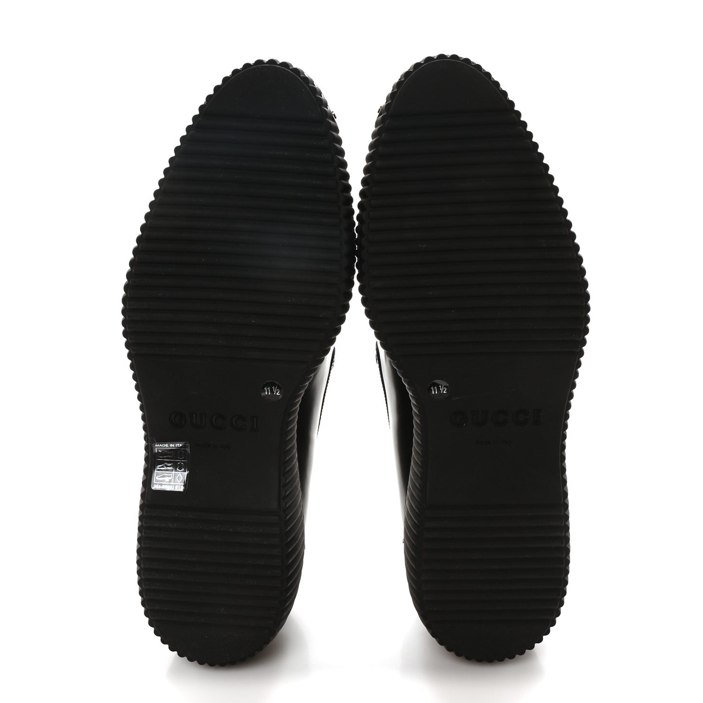Magnum Calfskin Mens Horsebit Creeper Loafers 11.5 Black